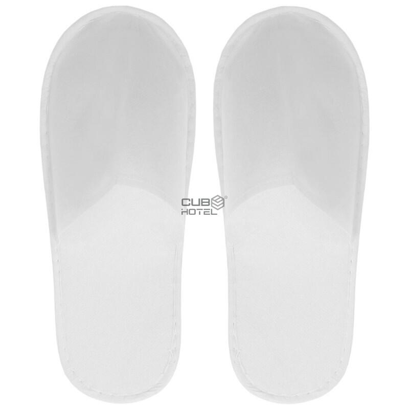 200 Pairs, Basic Thin Sole Non-Woven Slippers